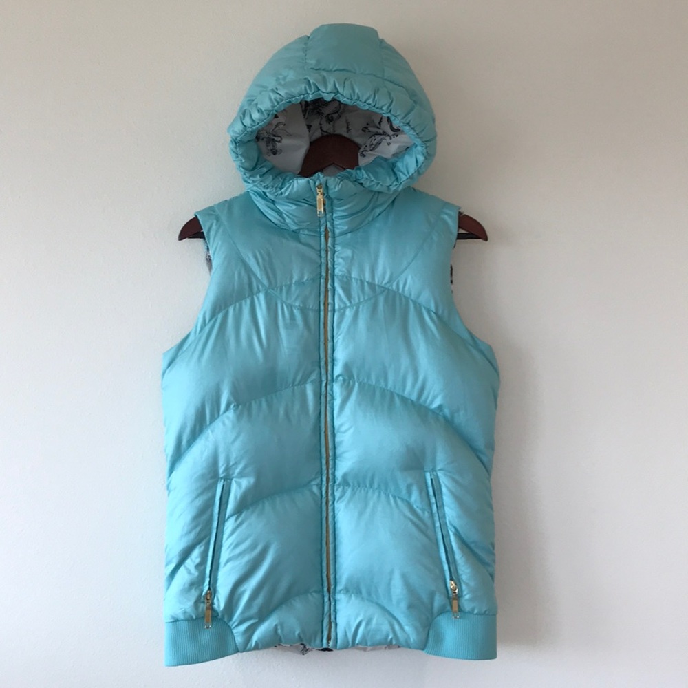 Bonfire Puffer Vest - Blue - L